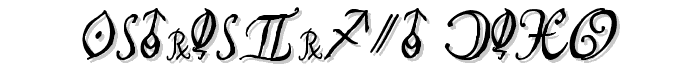 AstroScript Bold font